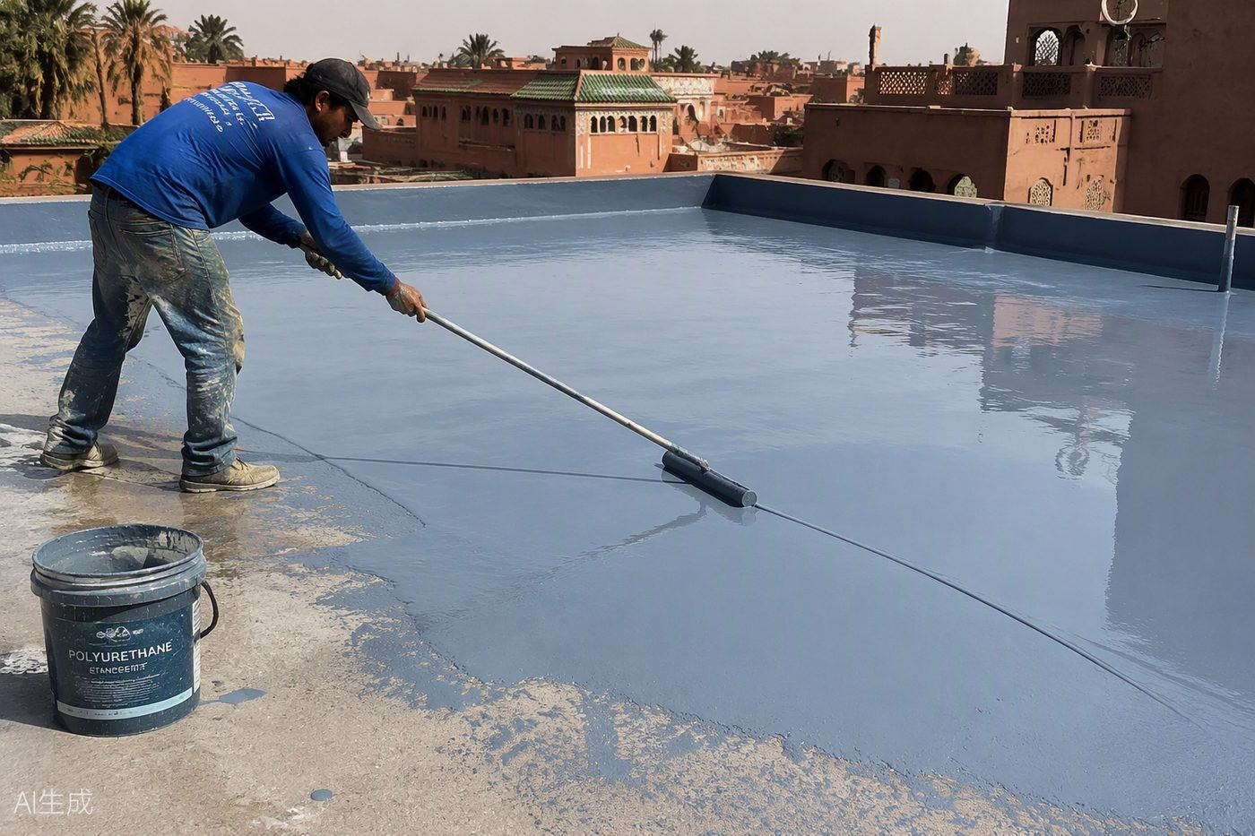 Étanchéité liquide en résine — Marrakech
